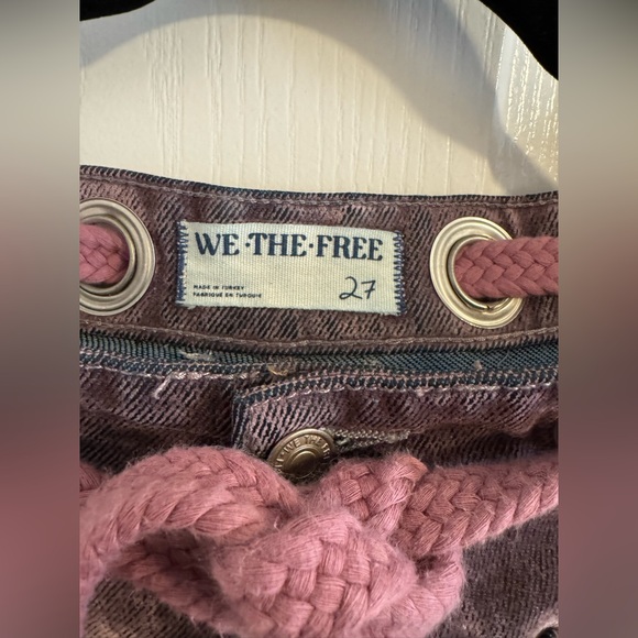 We the Free light purple flocked moxies Sz 27 - Picture 3 of 3